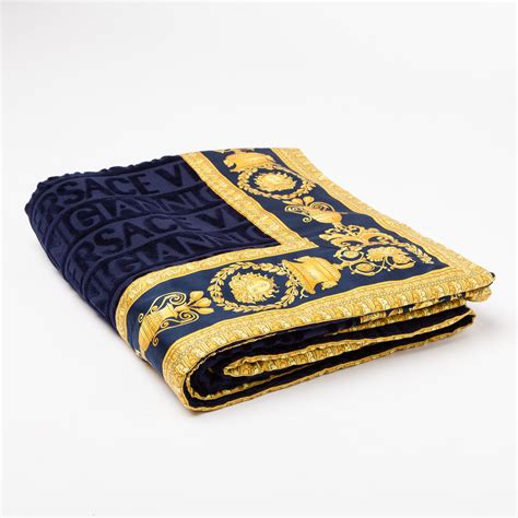 versace towel beach|More.